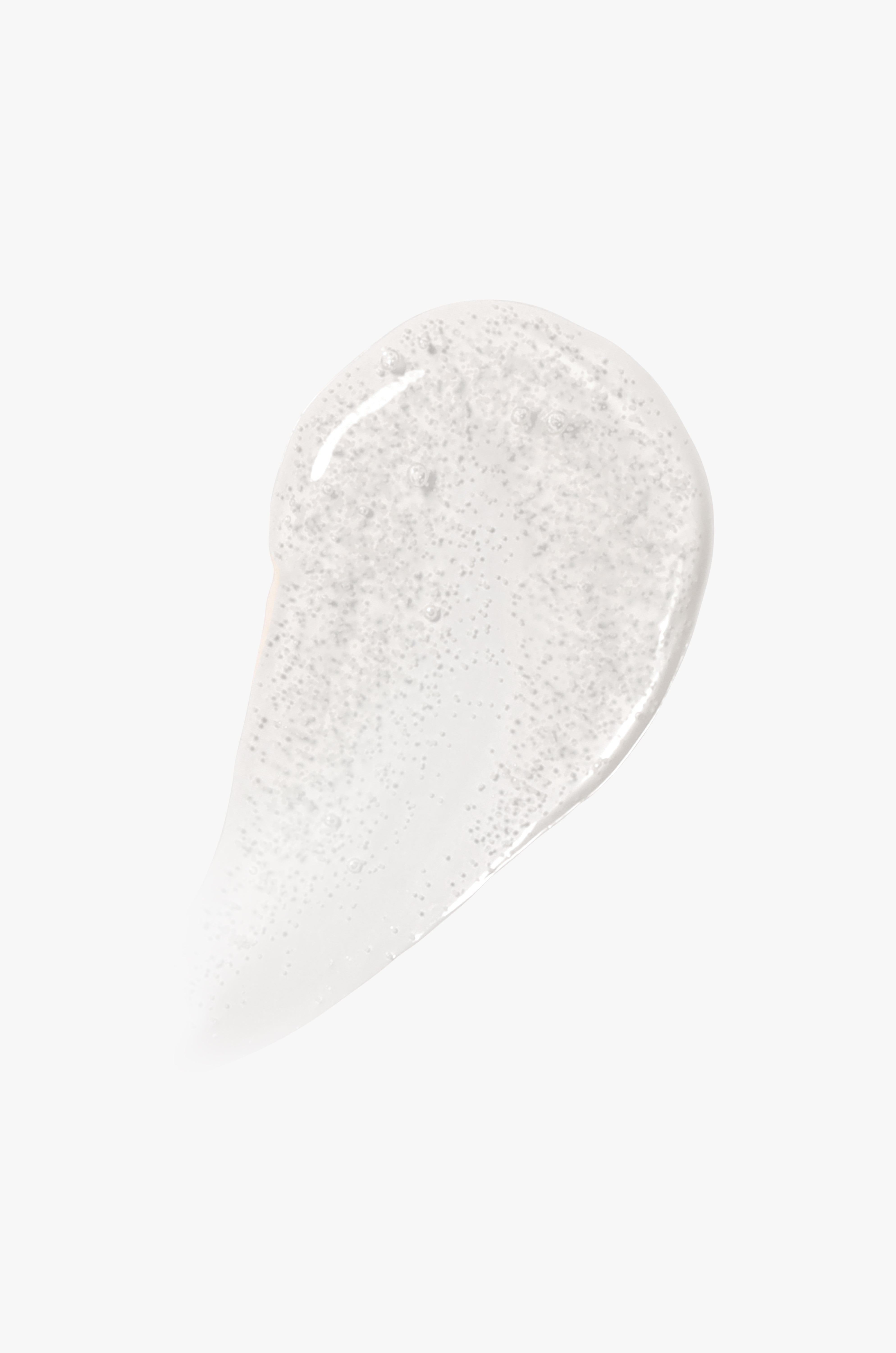 Displays the clear smear of the Counter clear pore cleanser.