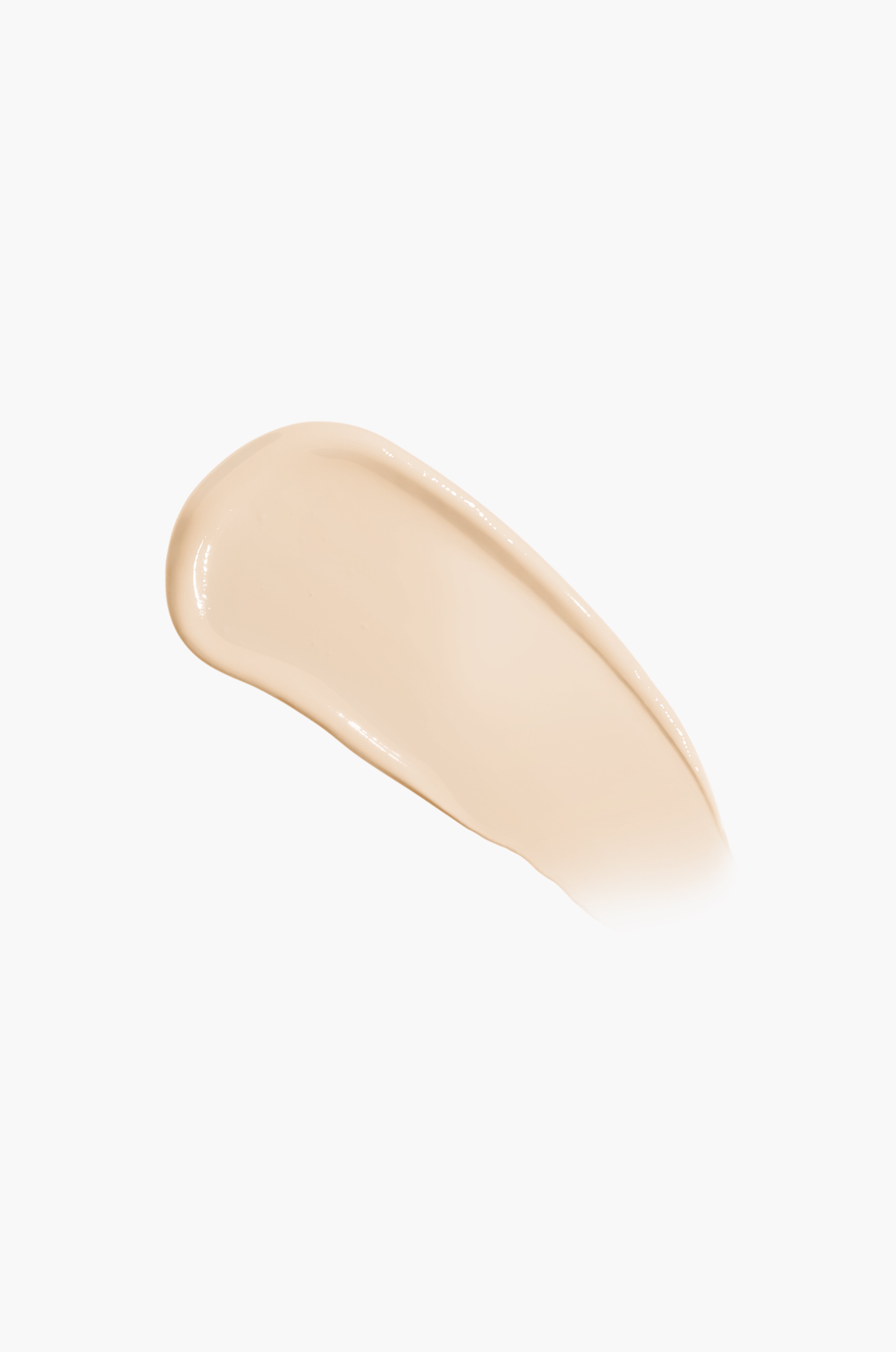 Light beige cosmetic swatch on a white background