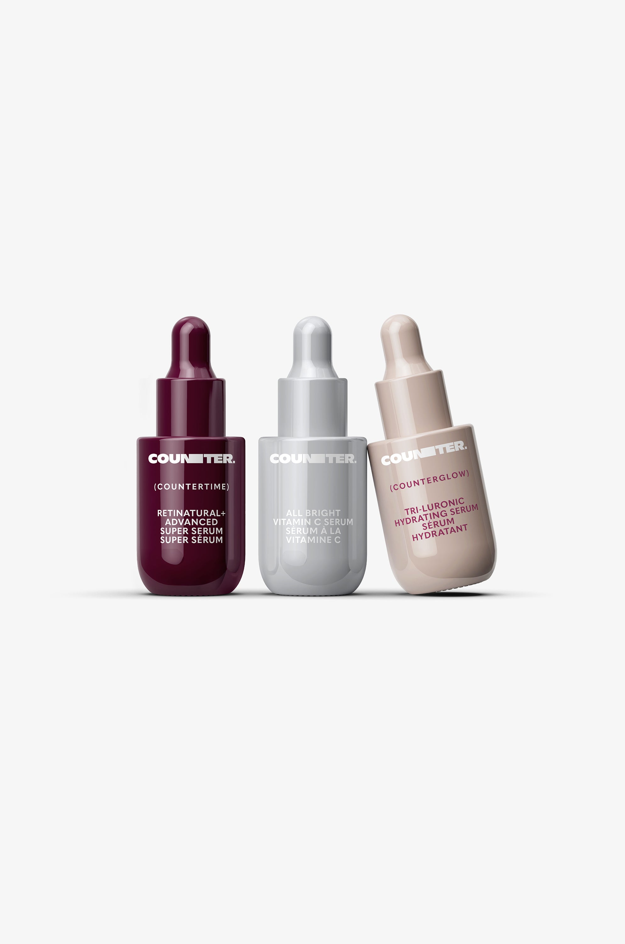 Mini sérums héros – 5 ml x 3